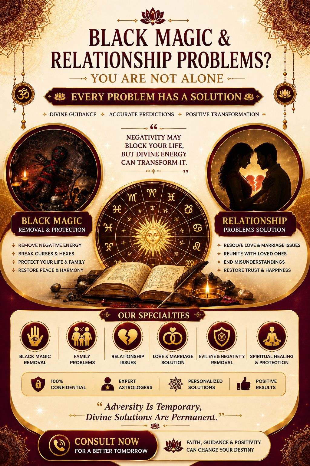 Whatever the Problem, I Am Here For You — Astrology